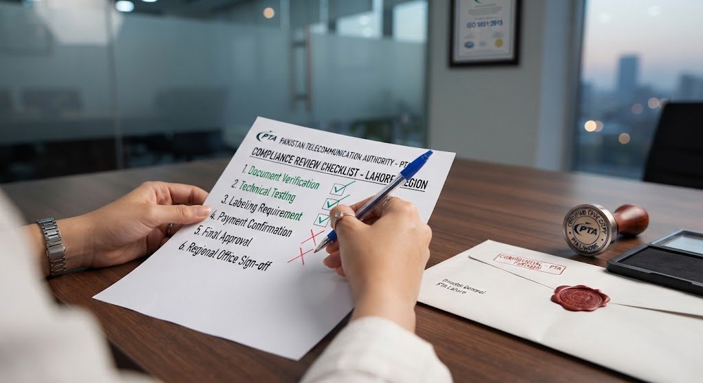 PTA Type Approval document review checklist common mistakes Pakistan